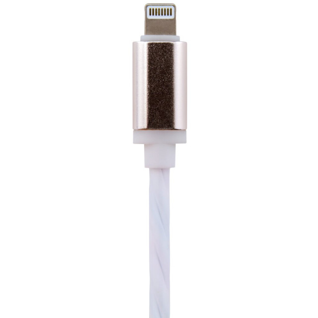 Кабель USB - Lightning USB - Lightning 1м W (силикон) белый / Retail