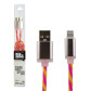 Кабель USB - Lightning 1м Y-P(силикон) желто-розовый / Retail Кабель USB - Lightning 1м Y-P(силикон) желто-розовый / Retail