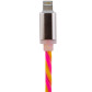 Кабель USB - Lightning 1м Y-P(силикон) желто-розовый / Retail Кабель USB - Lightning 1м Y-P(силикон) желто-розовый / Retail
