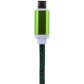 Кабель USB - micro USB 1м Gr (кожа) зеленый / Retail
