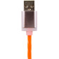 Кабель USB - micro USB 1м Or (силикон) оранжевый / Ret