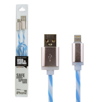 Кабель USB - micro USB USB - micro USB 1м W-Bl (силикон) бело-голубой Кабель USB - micro USB USB - micro USB 1м W-Bl (силикон) бело-голубой