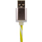 Кабель USB - micro USB 1м W-Gr (силикон) бело-зеленый
