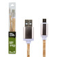 Кабель USB - micro USB USB - micro USB 1м W (кожа) белый / Retail