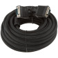Кабель VGA-10.0BK 10 м черный (с двумя ферритовыми кольцами)