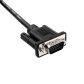 Кабель VGA-10.0BK 10 м черный (с двумя ферритовыми кольцами)