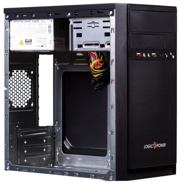 Комп'ютерний корпус LogicPower LP 6100 - 400w 8cm MATX Комп'ютерний корпус LogicPower LP 6100 - 400w 8cm MATX