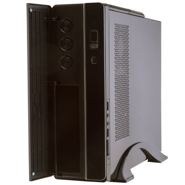 Комп'ютерний корпус LogicPower LP S601 BS 400W Slim