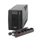 Комплект ДБЖ LogicPower LPM-700VA-P (490Вт) + мережевий фільтр PREMIUM LogicPower LP-X5 2 м Black (3520Вт)