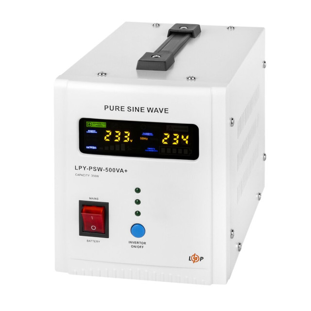 Комплект резервного живлення для котла LogicPower ИБП 500VA + AGM батарея 900W