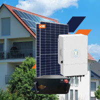 Комплект СЕС DEYE for LogicPower LP 8 kW GRID 3Ф з АКБ 8,1 kWh