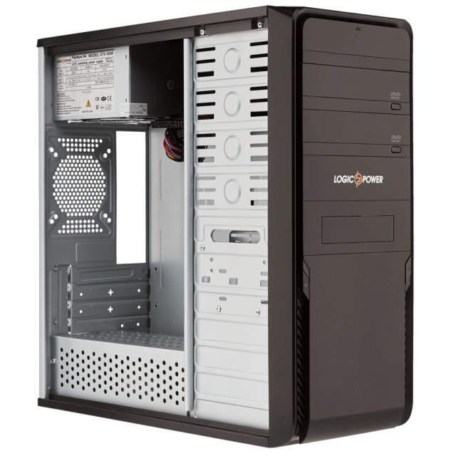 Корпус LogicPower LP 5860BK 450W 12cm Корпус LogicPower LP 5860BK 450W 12cm