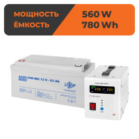 КРП для котла LogicPower ДБЖ + мультигелева батарея (UPS 800VA + АКБ MG 780W)