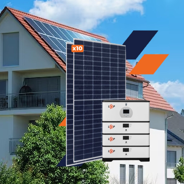 Обладнання для сонячної електростанції (СЕС) Elite 5 kW АКБ 15 kWh LiFePO4 100 Ah Обладнання для сонячної електростанції (СЕС) Elite 5 kW АКБ 15 kWh LiFePO4 100 Ah