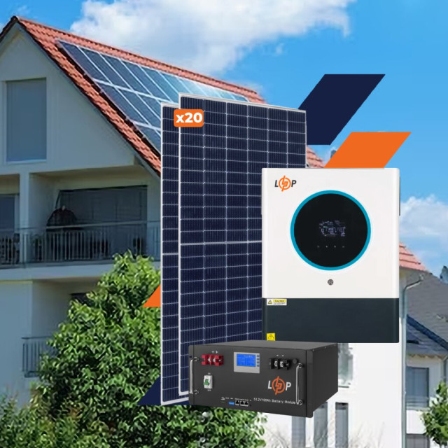 Обладнання для сонячної електростанції (СЕС) Преміум 11 kW АКБ 11,8 kWh LiFePO4 230 Ah Обладнання для сонячної електростанції (СЕС) Преміум 11 kW АКБ 11,8 kWh LiFePO4 230 Ah