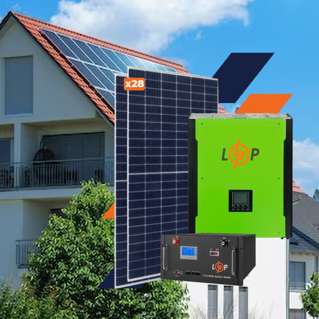 Обладнання для сонячної електростанції (СЕС) Преміум 15 kW АКБ 11,8 kWh LiFePO4 230 Ah Обладнання для сонячної електростанції (СЕС) Преміум 15 kW АКБ 11,8 kWh LiFePO4 230 Ah