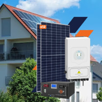 Обладнання для сонячної електростанції (СЕС) Преміум 6 kW АКБ 5,1 kWh LiFePO4 100 Ah Обладнання для сонячної електростанції (СЕС) Преміум 6 kW АКБ 5,1 kWh LiFePO4 100 Ah