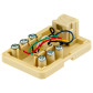 Розетка телефонна RJ12 1-порт LogicPower LP-6P4C Розетка телефонна RJ12 1-порт LogicPower LP-6P4C