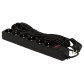 Мережевий фільтр LogicPower LP-X6 10 м Black