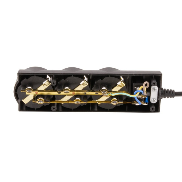 Мережевий фільтр LogicPower LP-X3 2 м Black