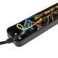 Мережевий фільтр LogicPower LP-X5 1.8 м Black