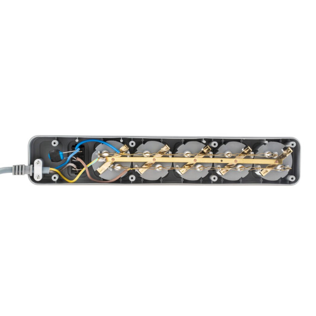 Мережевий фільтр LogicPower LP-X5 10 м Grey (OEM)