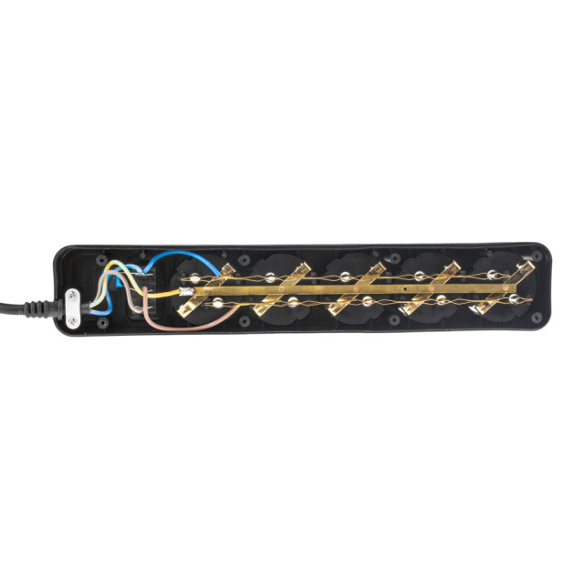 Мережевий фільтр LogicPower LP-X5 3 м Black