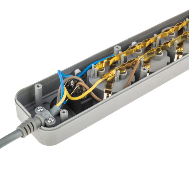 Мережевий фільтр LogicPower LP-X5 3 м Grey
