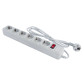 Мережевий фільтр LogicPower LP-X6 1.8 м Grey