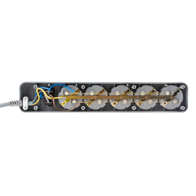 Мережевий фільтр LogicPower LP-X6 1.8 м Grey