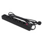 Мережевий фільтр LogicPower LP-X6 3 м Black