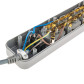 Мережевий фільтр LogicPower LP-X6 4.5 м Grey