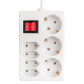 Мережевий фільтр LogicPower LP-X7 2 м White