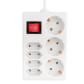 Мережевий фільтр LogicPower LP-X7 3 м White