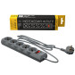 Мережевий фільтр PREMIUM LogicPower LP-X5 2 м Grey (2200Вт)