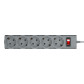 Мережевий фільтр PREMIUM LogicPower LP-X5 5 м Grey (2200Вт)
