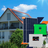 Сонячна електростанція (СЕС) Преміум GRID 5kW АКБ 6.7kWh LiFePO4 140 Ah Сонячна електростанція (СЕС) Преміум GRID 5kW АКБ 6.7kWh LiFePO4 140 Ah