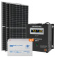 Сонячна електростанція (СЕС) Стандарт 1.5kW АКБ 2.4kWh mGel 100 Ah
