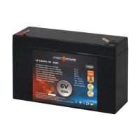 У Акумулятор LogicPower LP LiFePO4 6V - 12 Ah У Акумулятор LogicPower LP LiFePO4 6V - 12 Ah
