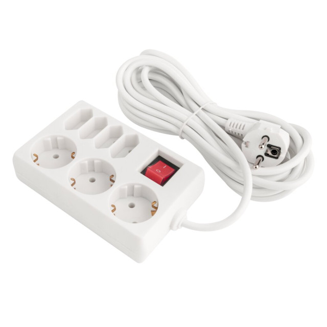 У Мережевий фільтр LogicPower LP-X7 5 м White У Мережевий фільтр LogicPower LP-X7 5 м White