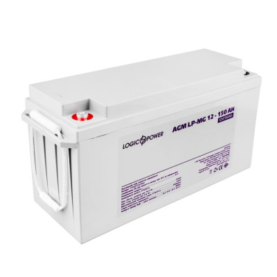 УЦ Аккумулятор мультигелевый AGM LogicPower LP-MG 12 - 150 AH SILVER