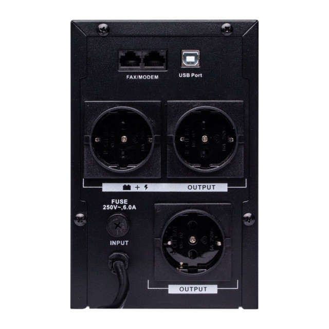ЗЦ Лінійно-інтерактивне ДБЖ LogicPower LPM-U1250VA (875Вт)