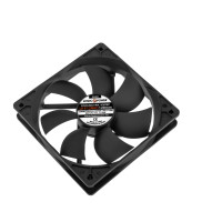 Вентилятор 3pin + 4pin 120 мм (Molex живлення) BLACK LogicPower LP F12NBD