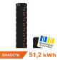 Високовольтний акумулятор LogicPower LP LiFePO4 Battery HVM 512V 100Ah (51200 Wh) BMS 125А метал