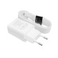 Зарядний пристрій + кабель micro USB LogicPower LP АС-003 USB 5V 2A ОЕМ White
