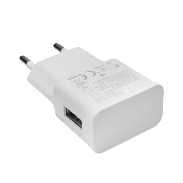 Зарядний пристрій + кабель micro USB LogicPower LP АС-004 USB 5V 1A ОЕМ White
