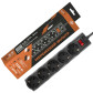 Мережевий фільтр PREMIUM LogicPower LP-X5 2 м Black (3520Вт)