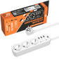 Мережевий фільтр PREMIUM LogicPower LP-X3 USB 4 м White (2200Вт) Мережевий фільтр PREMIUM LogicPower LP-X3 USB 4 м White (2200Вт)