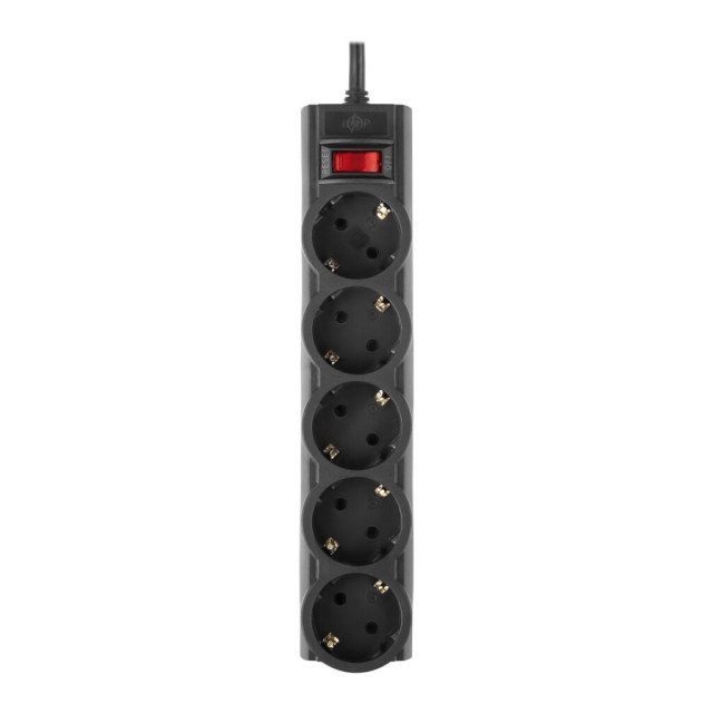 Мережевий фільтр PREMIUM LogicPower LP-X5 2 м Black (3520Вт)