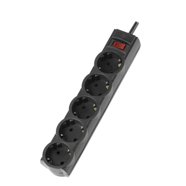 Мережевий фільтр PREMIUM LogicPower LP-X5 2 м Black (3520Вт)